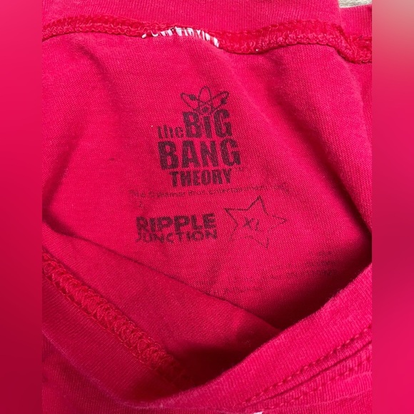 The Big Bang Theory T-Shirt “Keep Calm & Bazinga” Officially Licensed Women’s Sm - Picture 3 of 5